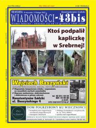 NR 853/854 „WIADOMOCI - 43bis” ju dostpny w Konstantynowie dzkim