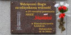 W rocznic wprowadzenia stanu wojennego spotkajmy si przy tablicy Solidarnoci